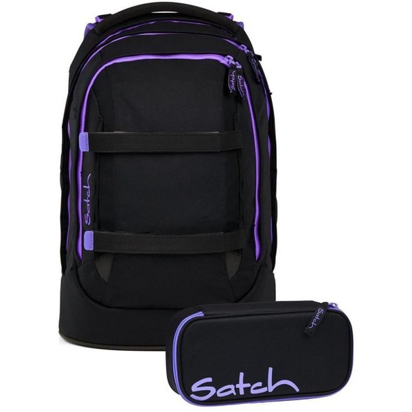 Satch Schulrucksack Pack (2tlg., inkl. Schlamperbox)