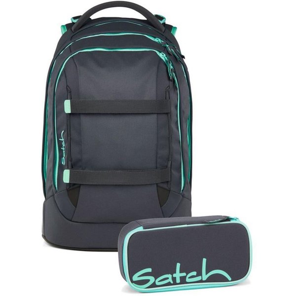Satch Schulrucksack Pack (2tlg., inkl. Schlamperbox)