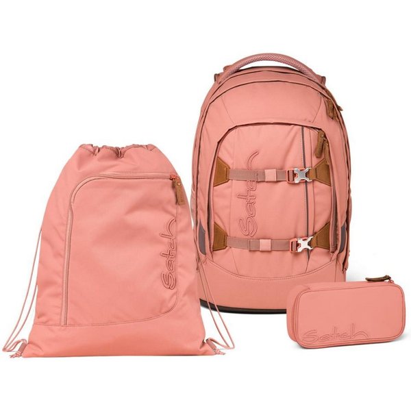 Satch Schulrucksack Pack (3tlg., inkl. Schlamperbox und Sportbeutel)
