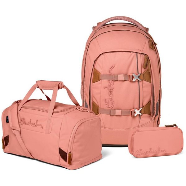Satch Schulrucksack Pack (3tlg., inkl. Schlamperbox und Sporttasche)