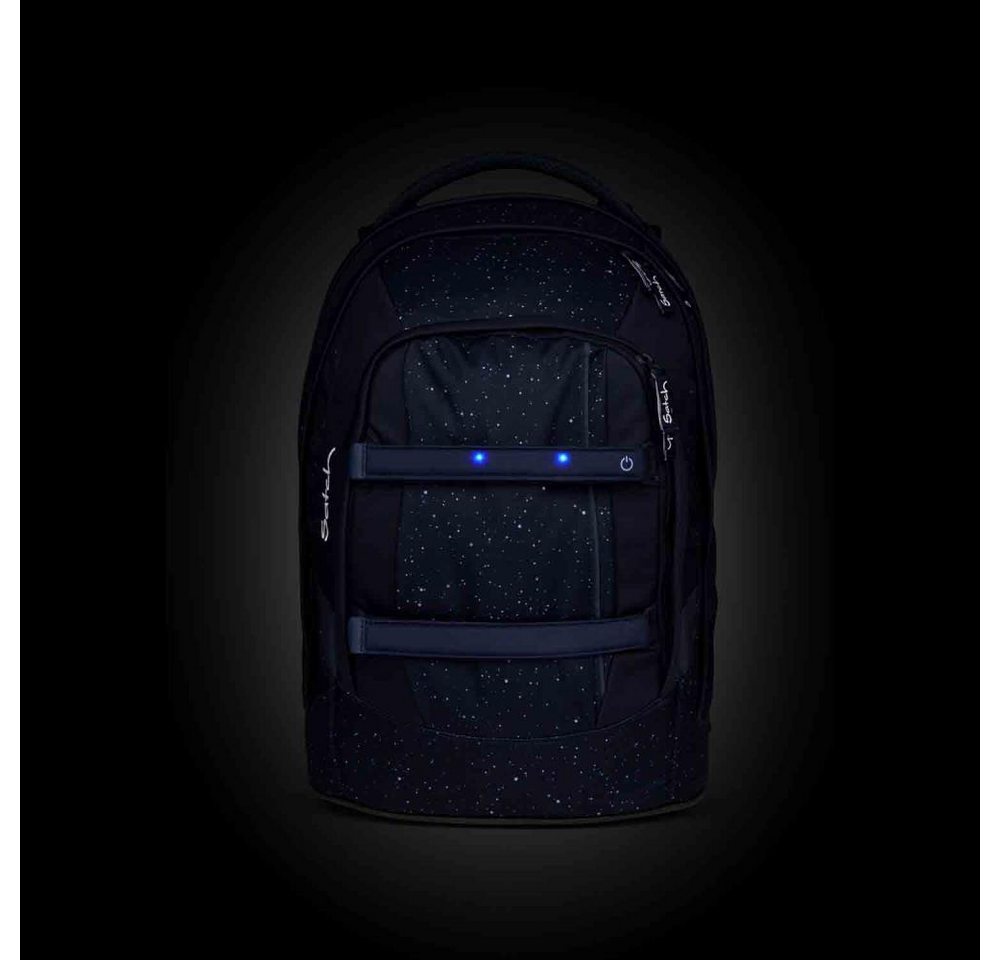 Satch Schulrucksack Pack Midnight Edition (3tlg., inkl. Schlamperbox und Sportbeutel) – Bild 5 von 5