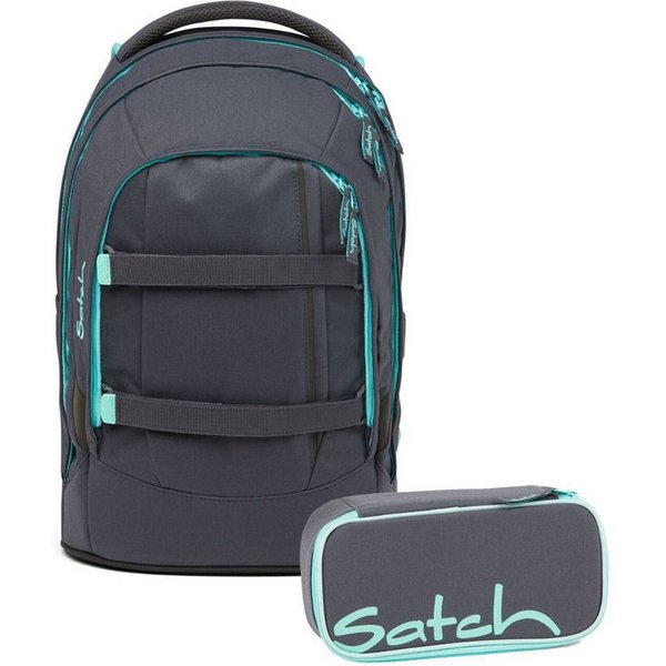 Satch Schulrucksack Set Pack (2tlg., inkl. Schlamperbox)