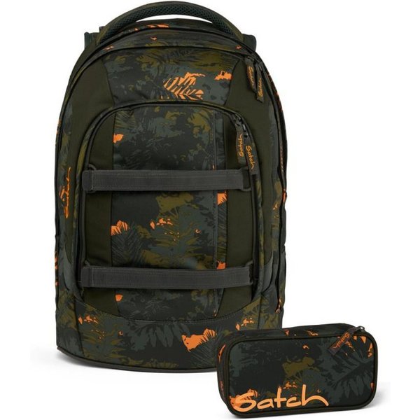 Satch Schulrucksack Set Pack (2tlg., inkl. Schlamperbox)