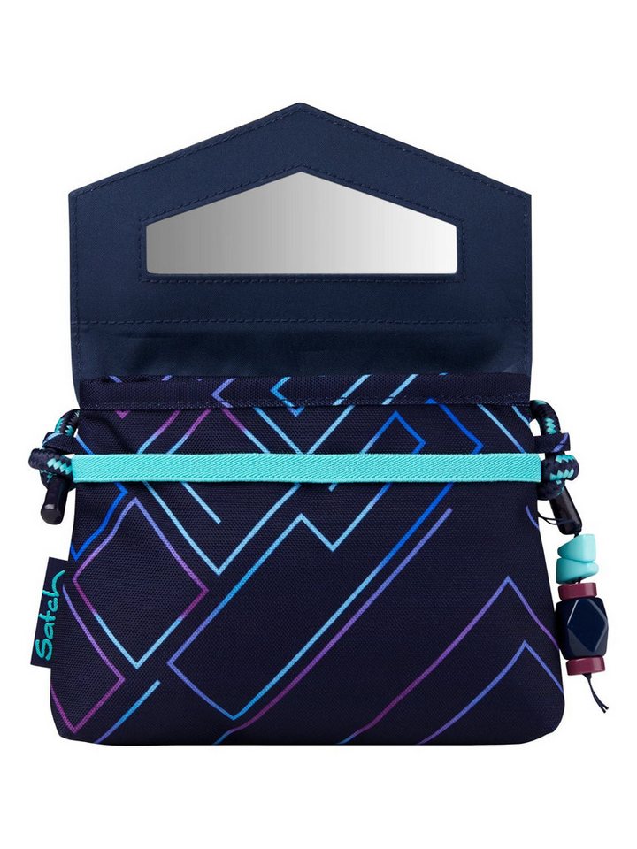 Satch Schultertasche Clutch, mit integriertem Spiegel – Bild 3 von 4
