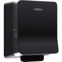 Satino AutoCut Handtuchrollen-Spender "HYGINITY" mit Restrollenfunktion, schwarz