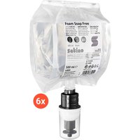 Satino Schaumseife "Free" 6 x 500 ml