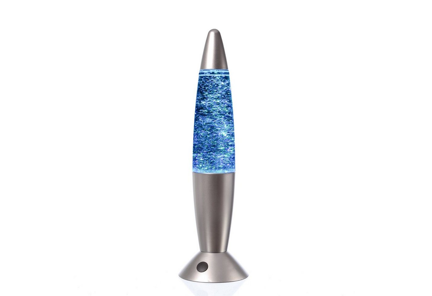 SATISFIRE Lavalampe Lavalampe ROCKET Tornado Glitzerlampe Glitter Wirbel RGB Touchsensor, LED Classic, RGB (rot, grün, blau) – Bild 2 von 5