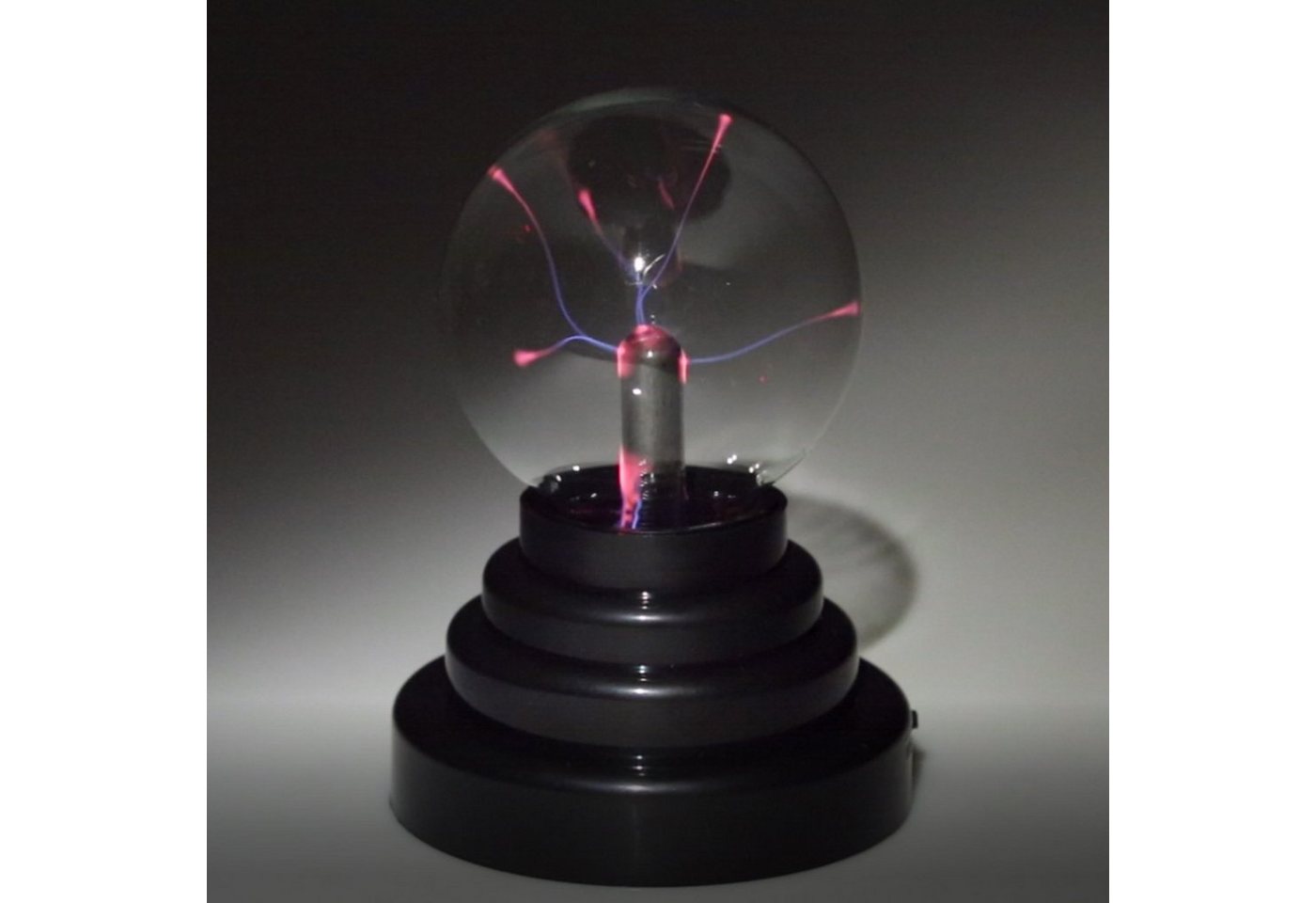 SATISFIRE LED Dekolicht Mini Plasma Kugel Plasmaball magische Blitz-Show Retro Lichteffekt – Bild 3 von 4