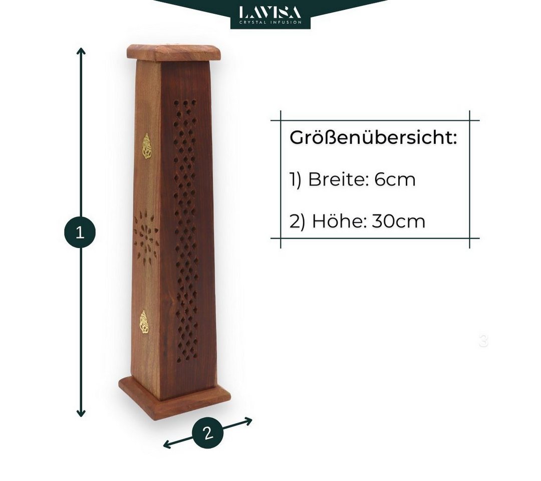 Satya Incense Räucherstäbchen-Halter Räucherstäbchen, Halter, Turm, Brett, Satya Räucherkegel, Räucherstäbchen Räucherkegel Satya Stäbchenhalter halter – Bild 3 von 5
