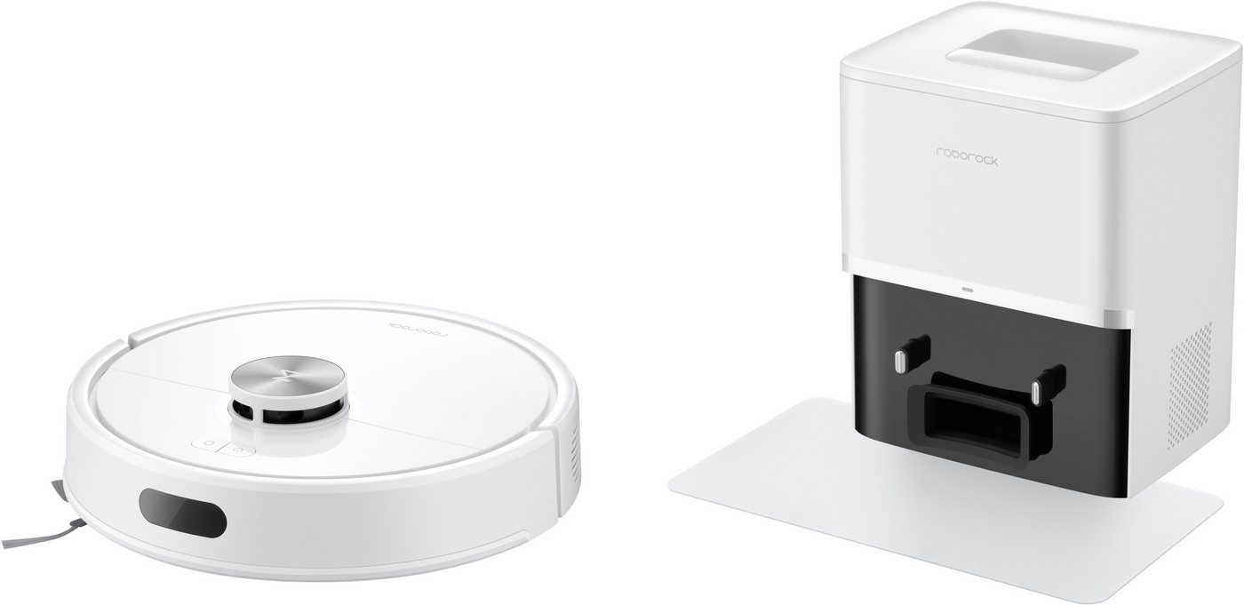 Roborock Saugroboter Roborock Q7TF+ mit Wischfunktion, Funktionen wie Sprachsteuerung, 40 W, beutellos, Echtzeit-Kartendarstellung wird die Reinigung smart und  – Bild 4 von 5