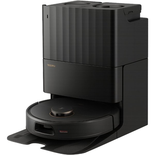 Roborock Saugroboter Roborock Qrevo 5AE mit Wischfunktion, autom. Moppanhebung, 60 W, beutellos, leistungsstarke 12.000 Pa Saugleistung, LDS-Navigationssystem