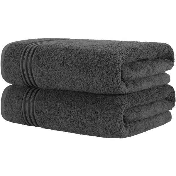 HAMMETEX Saunatuch Hammetex 2er Set extra große Saunatücher, Frottier (Packung, 2-St), 100% Baumwolle – Weich & Saugfähig – Luxuriöse Große Spa-Badetücher