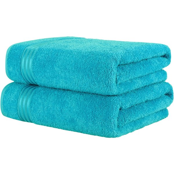 HAMMETEX Saunatuch Hammetex 2er Set extra große Saunatücher, Frottier (Packung, 2-St), 100% Baumwolle – Weich & Saugfähig – Luxuriöse Große Spa-Badetücher