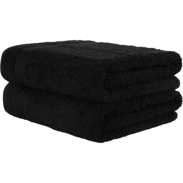 HAMMETEX Saunatuch Hammetex 2er Set extra große Saunatücher, Frottier (Packung, 2-St), 100% Baumwolle – Weich & Saugfähig – Luxuriöse Große Spa-Badetücher