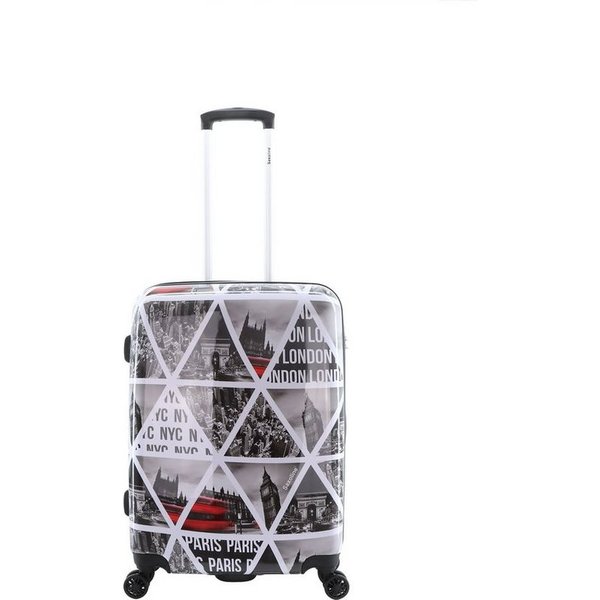 Saxoline® Koffer Cities, hergestellt aus Acrylnitril-Butadien-Styrol (ABS)