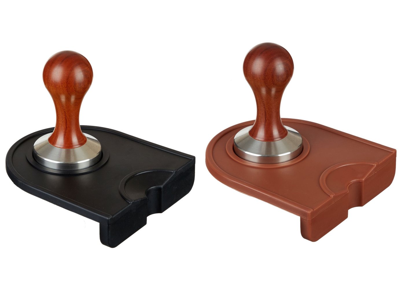 scarlet espresso Barista-Set, scarlet espresso Tamperablage »Professionale« Silikon Matte Tamper – Bild 5 von 5