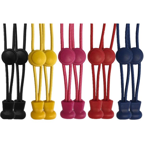 scarlet products Schnürsenkel, scarlet sport Schnürsenkel »Premium« 5 Paar 10 Paar Flex elastisch