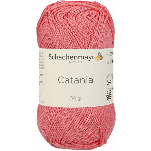 Schachenmayr Catania Baumwollgarn Häkelwolle, 125,00 m (50g, Baumwolle zum häkeln und stricken), 100% Cotton