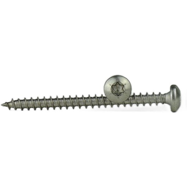 Schäfer-Peters GmbH Spanplattenschraube Spanplattenschraube Halbrundkopf, Edelstahl A2, 6,0x20 mm, TX 25, (100 St)
