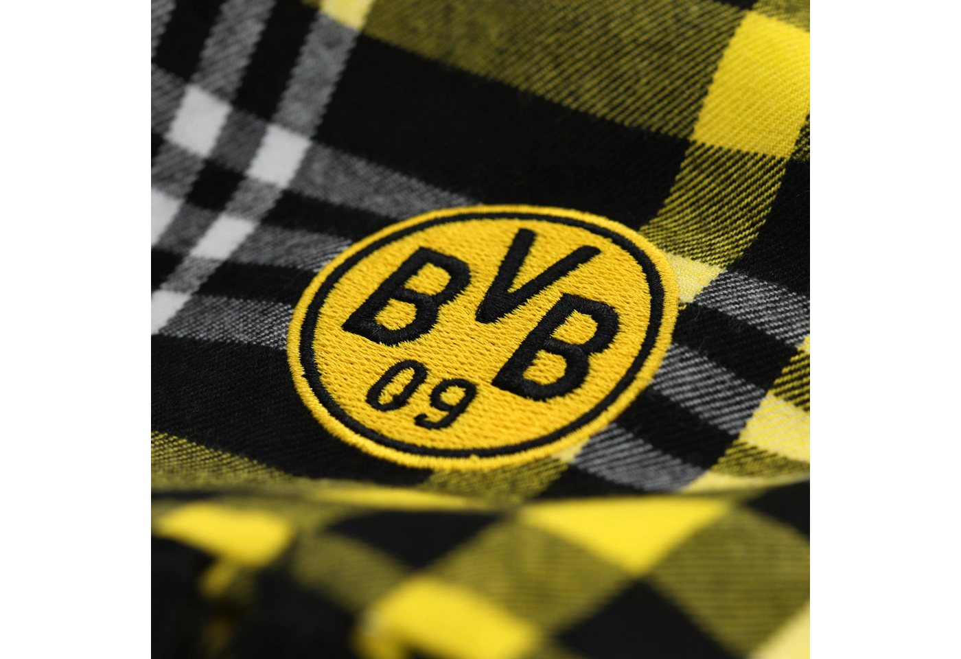 BVB Schal BVB-Schal kariert, (Packung, 1-St. Schal) – Bild 3 von 5