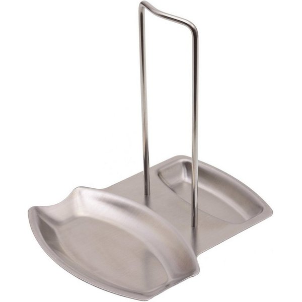 GRÄWE Schale GRÄWE Topfdeckelhalter mit Löffelablage aus Edelstahl, Edelstahl