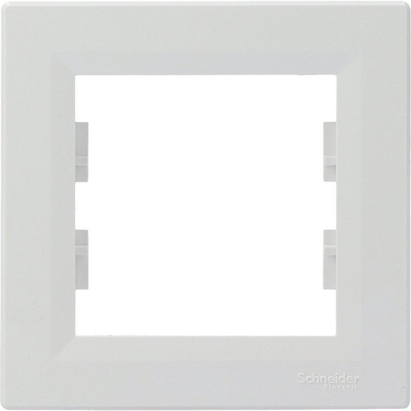 SCHNEIDER Schalter Schneider Electric Rahmen Asfora Weiß (RAL 9003) EPH5800121D 1 St.