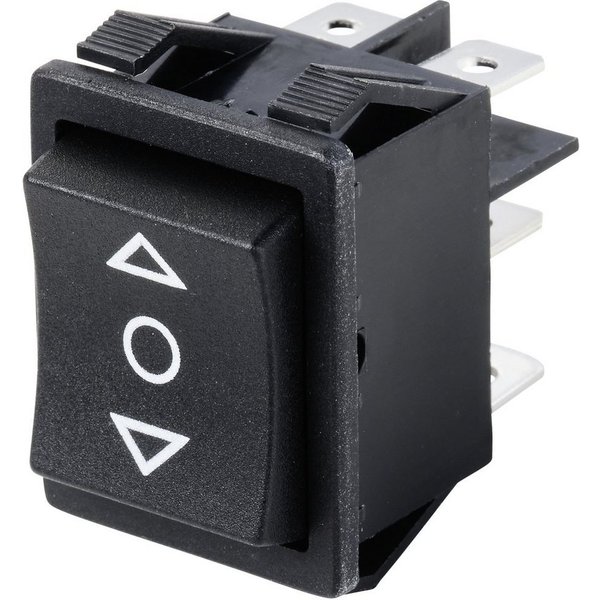 TRU COMPONENTS Schalter TRU COMPONENTS TC-9957468 Wippschalter R5-SP3072 250 V/AC 16 A 2 x (Ei (R5-SP3072)