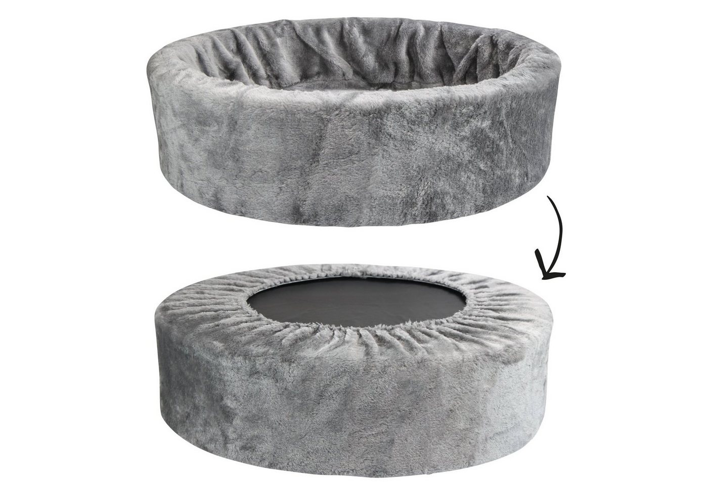 Schecker Tierbett Teddy Schaumstoffbett - Hundebett – Bild 2 von 4