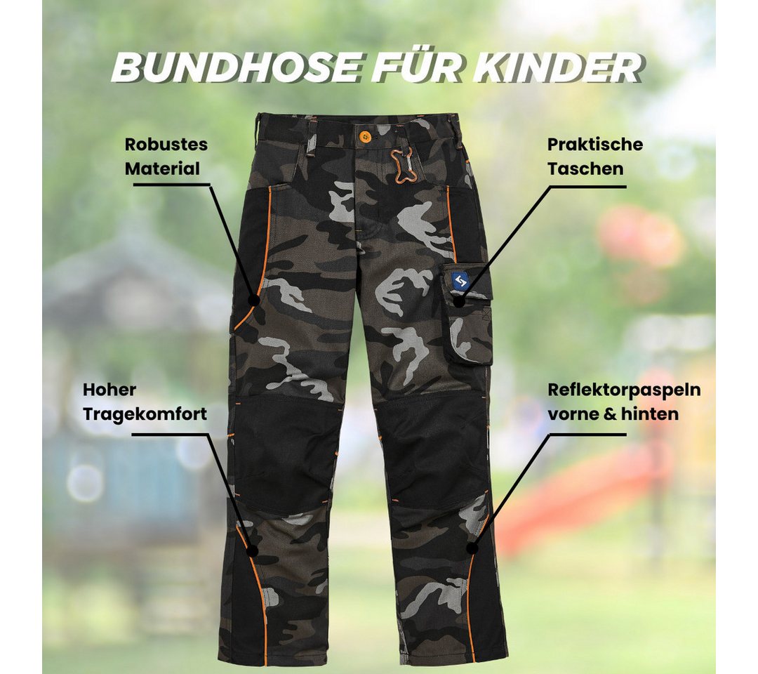 SCHEIBLER WORKWEAR Outdoorhose Kinder Active – Bild 3 von 4