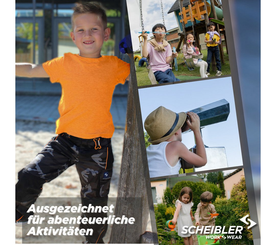 SCHEIBLER WORKWEAR Outdoorhose Kinder Active – Bild 4 von 4