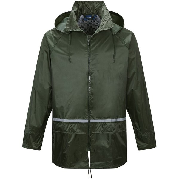 SCHEIBLER WORKWEAR Regenjacke Basic wasserdicht und winddicht mit Reflektoren