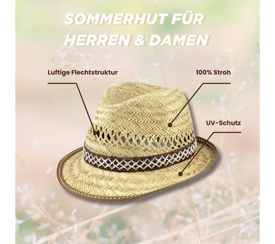SCHEIBLER WORKWEAR Strohhut Toni UV-Schutz – Bild 3 von 4
