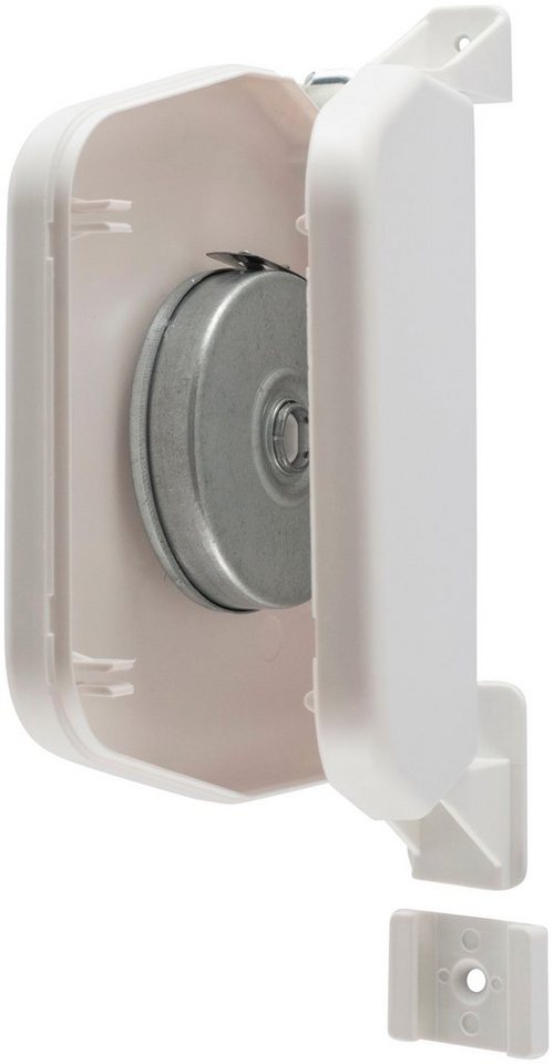 SCHELLENBERG Aufputz-Gurtwickler Aufschraubwickler Flexo Mini, Set, 1-tlg., aufklappbar und höhenverstellbar, 180° schwenkbar – Bild 3 von 5