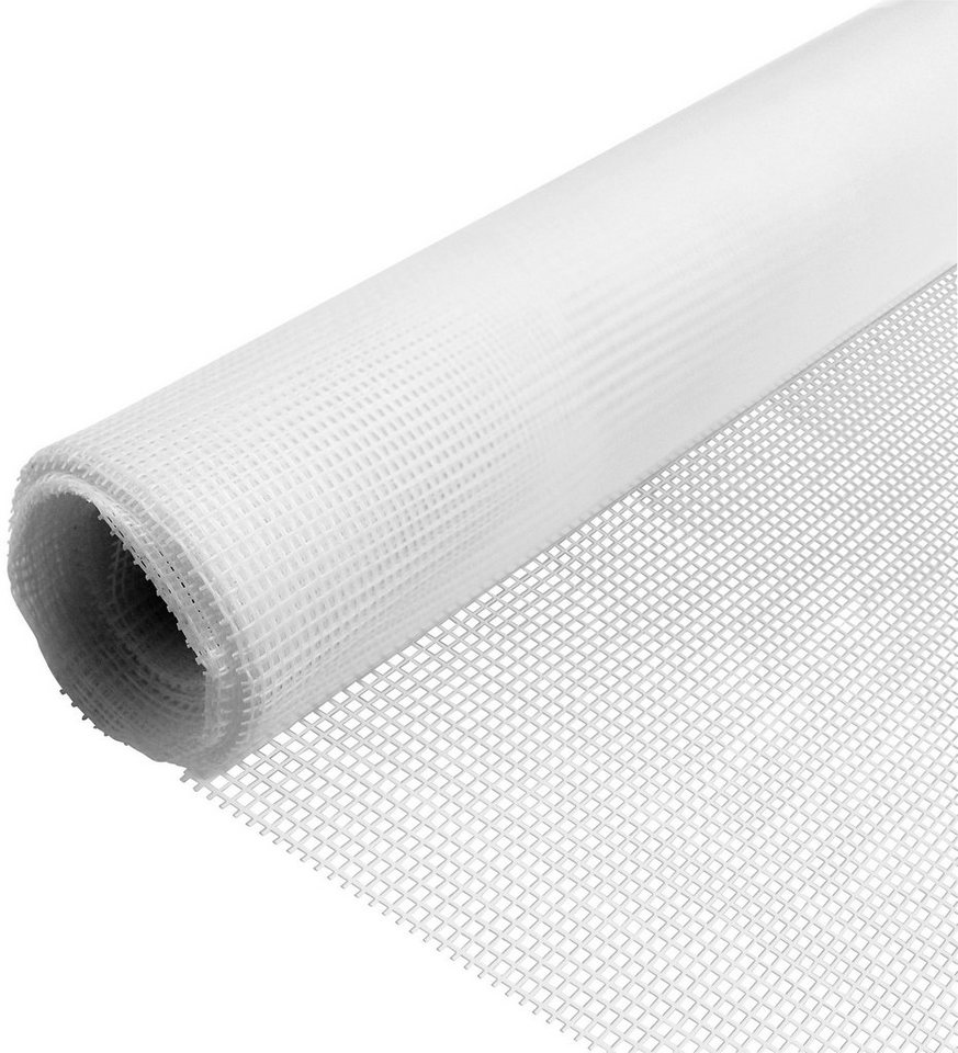SCHELLENBERG Fliegengitter-Gewebe Maxi für große Fenster, (Packung, 1-St), Insektenschutz und Mückenschutz, 150 x 300 cm, anthrazit und weiß – Bild 4 von 5