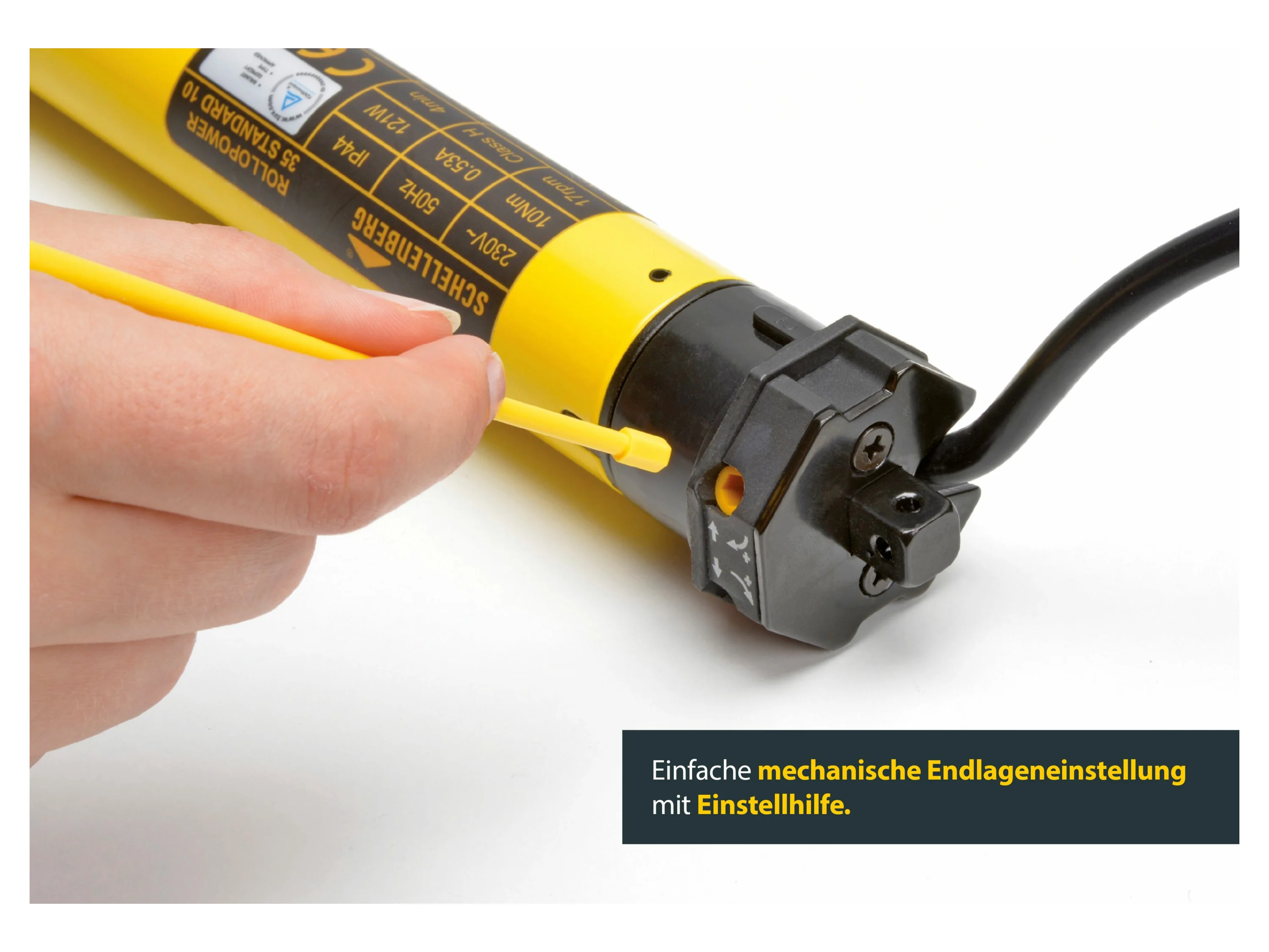 SCHELLENBERG Rohrmotor Standard (Mini 6 Nm) – Bild 4 von 4