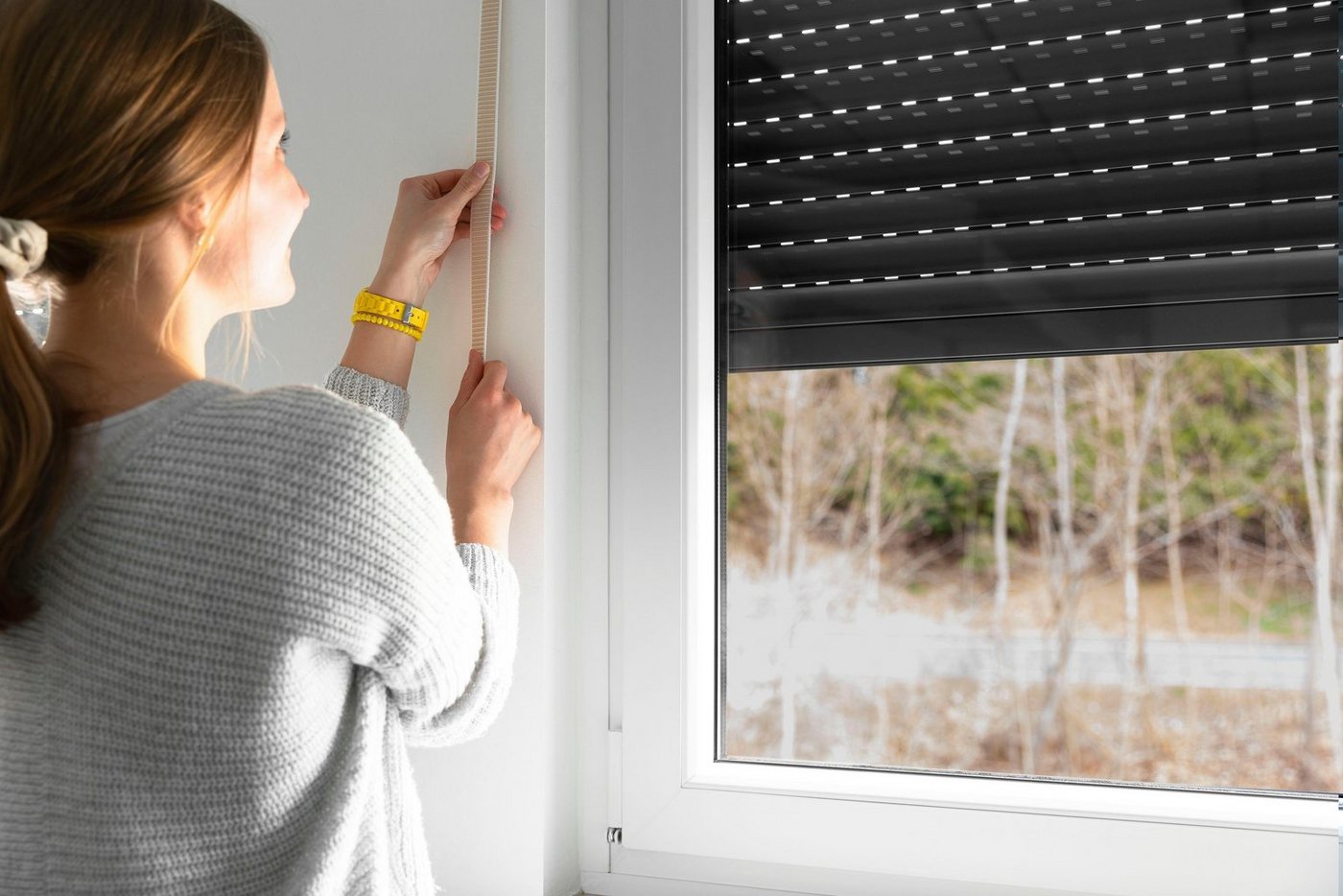 SCHELLENBERG Rollladengurt Maxi, 23 mm, 6 m Länge, Gurtband erhältlich in unterschiedlichen Farben – Bild 3 von 5