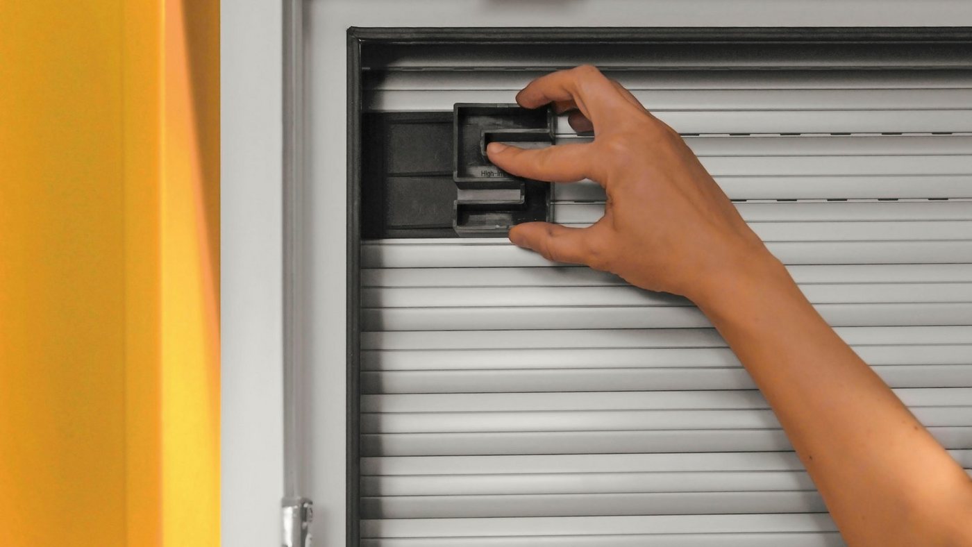 SCHELLENBERG Rollladensicherung gegen Hochschieben des Rollladens, System Mini und Maxi (Set, 2-tlg), Rollladen-Schiebesicherung, einbruchshemmend – Bild 3 von 5