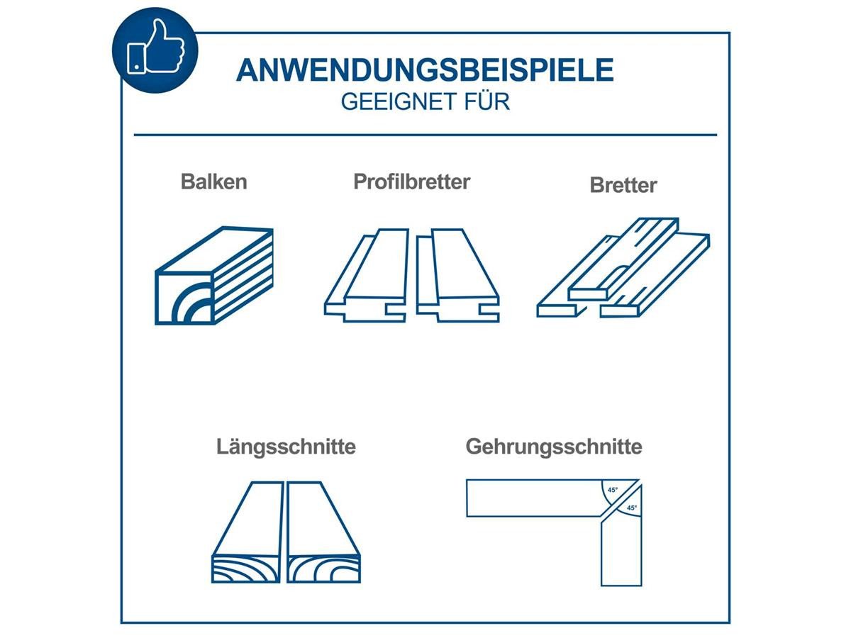 Scheppach Tischkreissäge HS100S, + 2. Sägeblatt – Bild 2 von 5