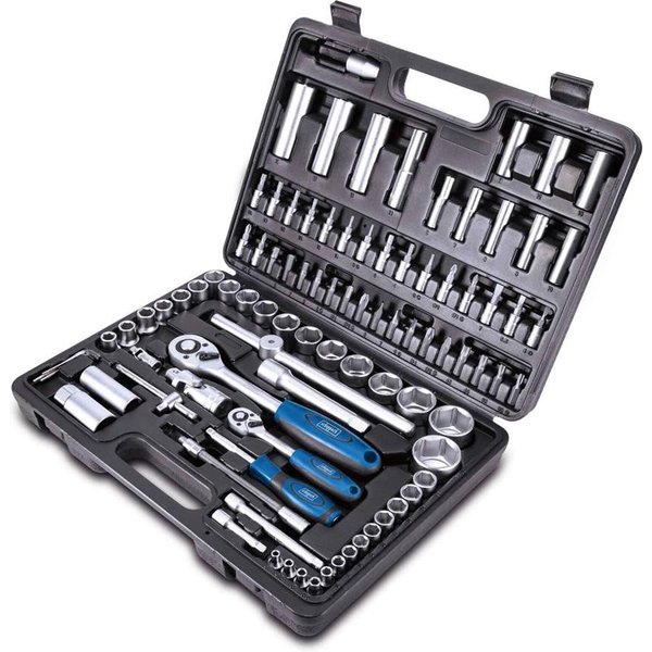 Scheppach Werkzeugset TB94, (Set, 95-tlg), inkl Kunststoffkoffer