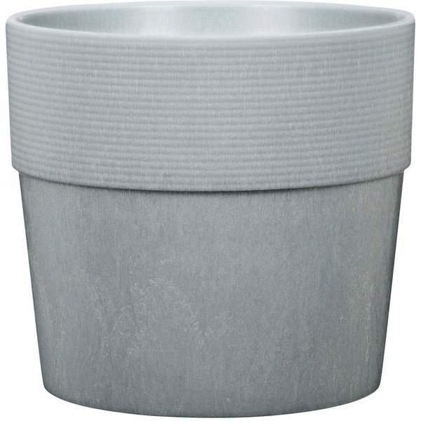 Scheurich Blumentopf CONCRETE 40/266 GROOVE+, frostfest, UV-beständig, recyclingfähig