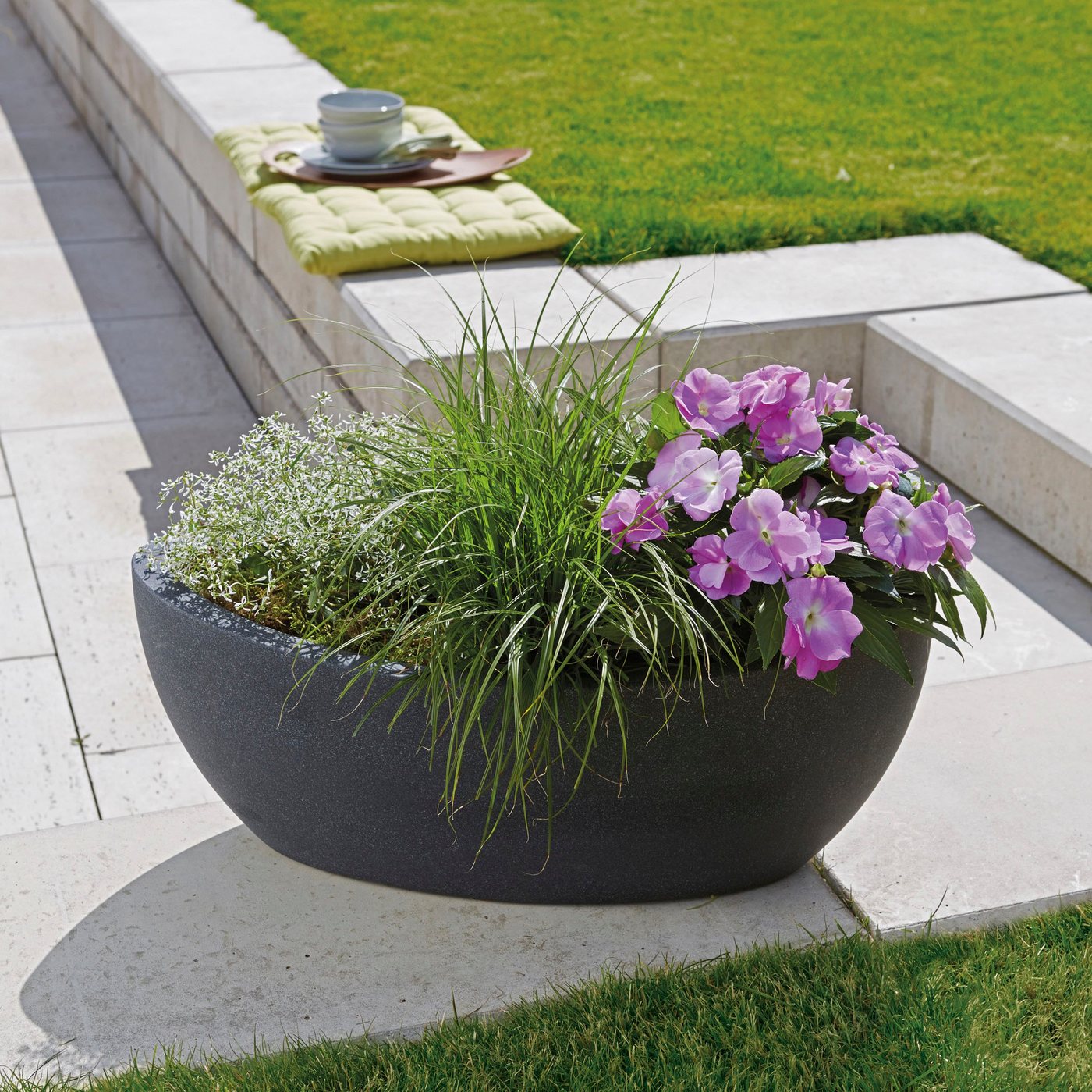 Scheurich Jardiniere 58/253 WA.GLOBE – Bild 2 von 5