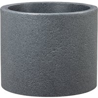 SCHEURICH Pflanzgefäß Riva (Schwarz Granit, Ø 40 cm)