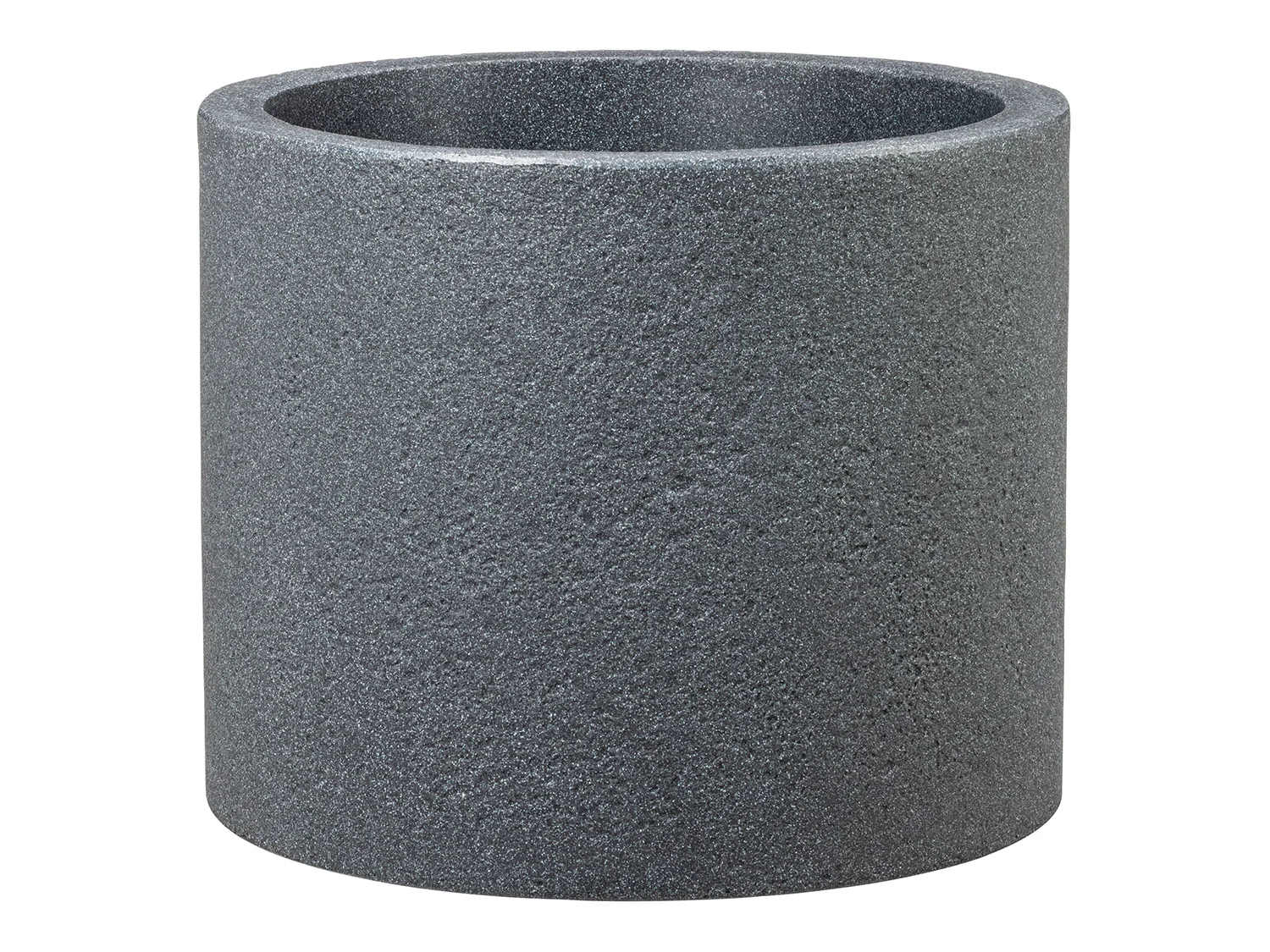 SCHEURICH Pflanzgefäß Riva (Schwarz Granit, Ø 50 cm) – Bild 2 von 4