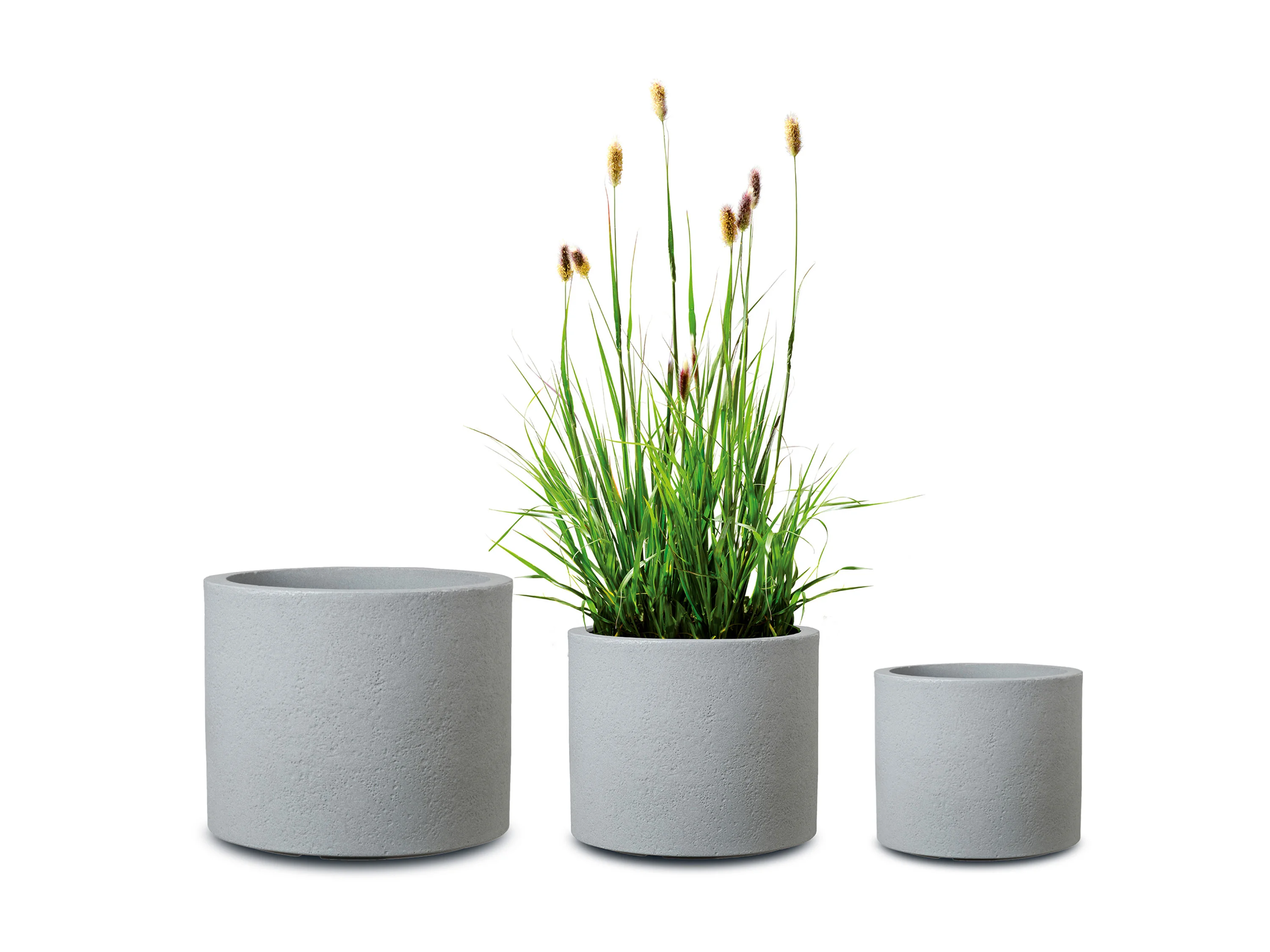 SCHEURICH Pflanzgefäß Riva (Stony Grey, Ø 50 cm) – Bild 3 von 4