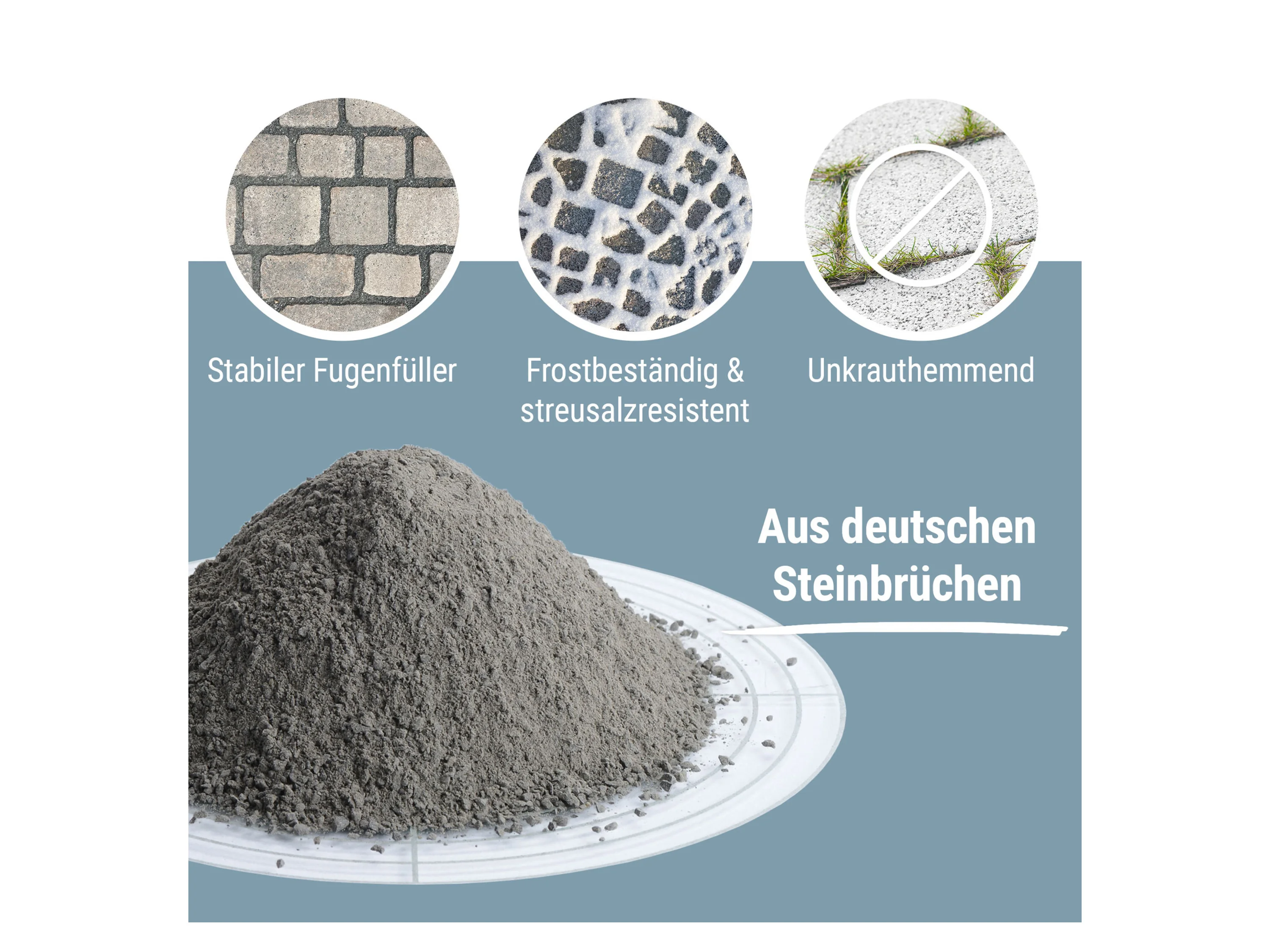 SCHICKER MINERAL Basalt Fugensand, 25 kg – Bild 4 von 4