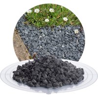 SCHICKER MINERAL Basalt Ziersplitt (5-8 mm, 25 kg, Anthrazit)