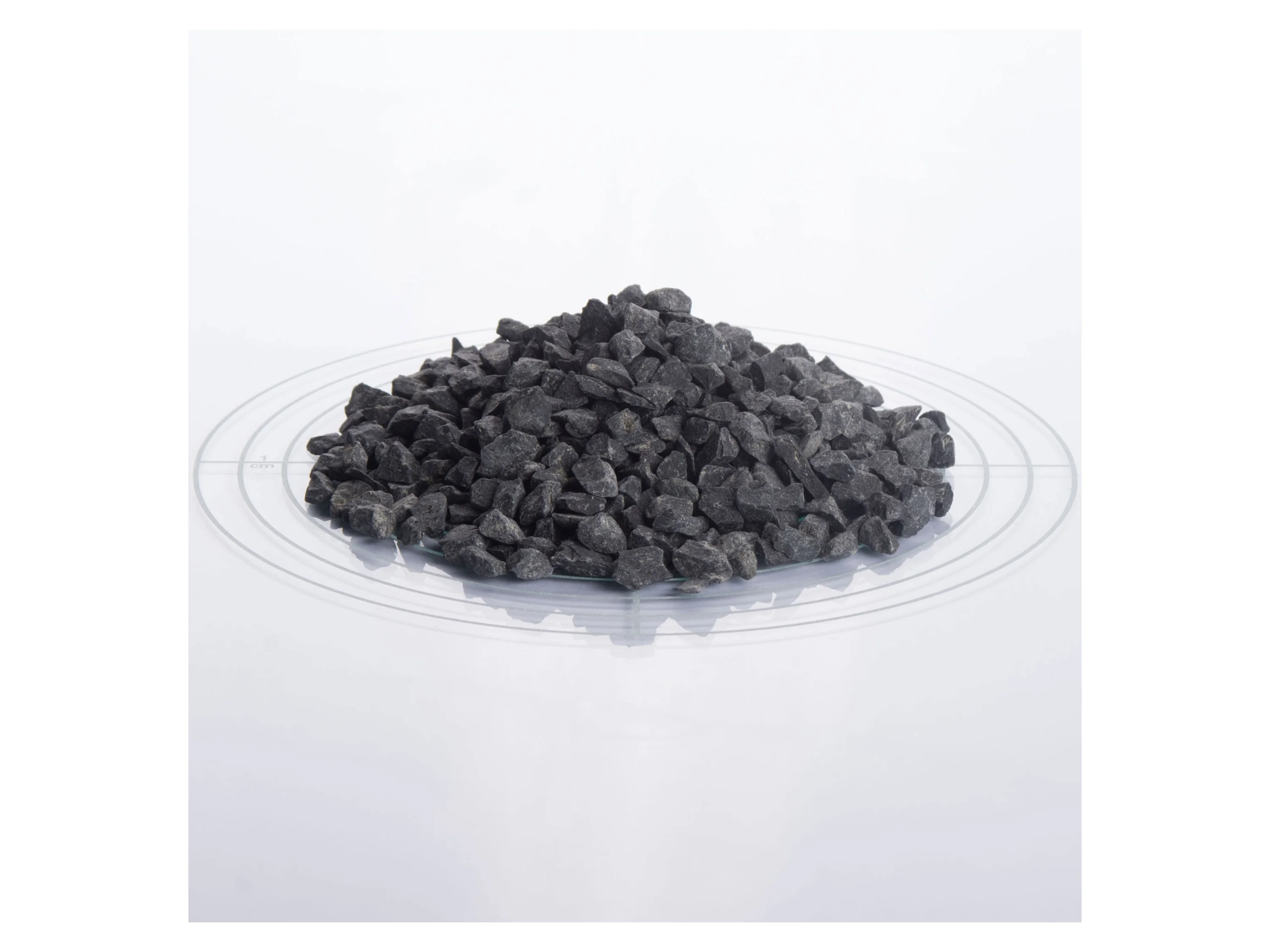 SCHICKER MINERAL Basalt Ziersplitt (5-8 mm, 25 kg, Anthrazit) – Bild 2 von 3