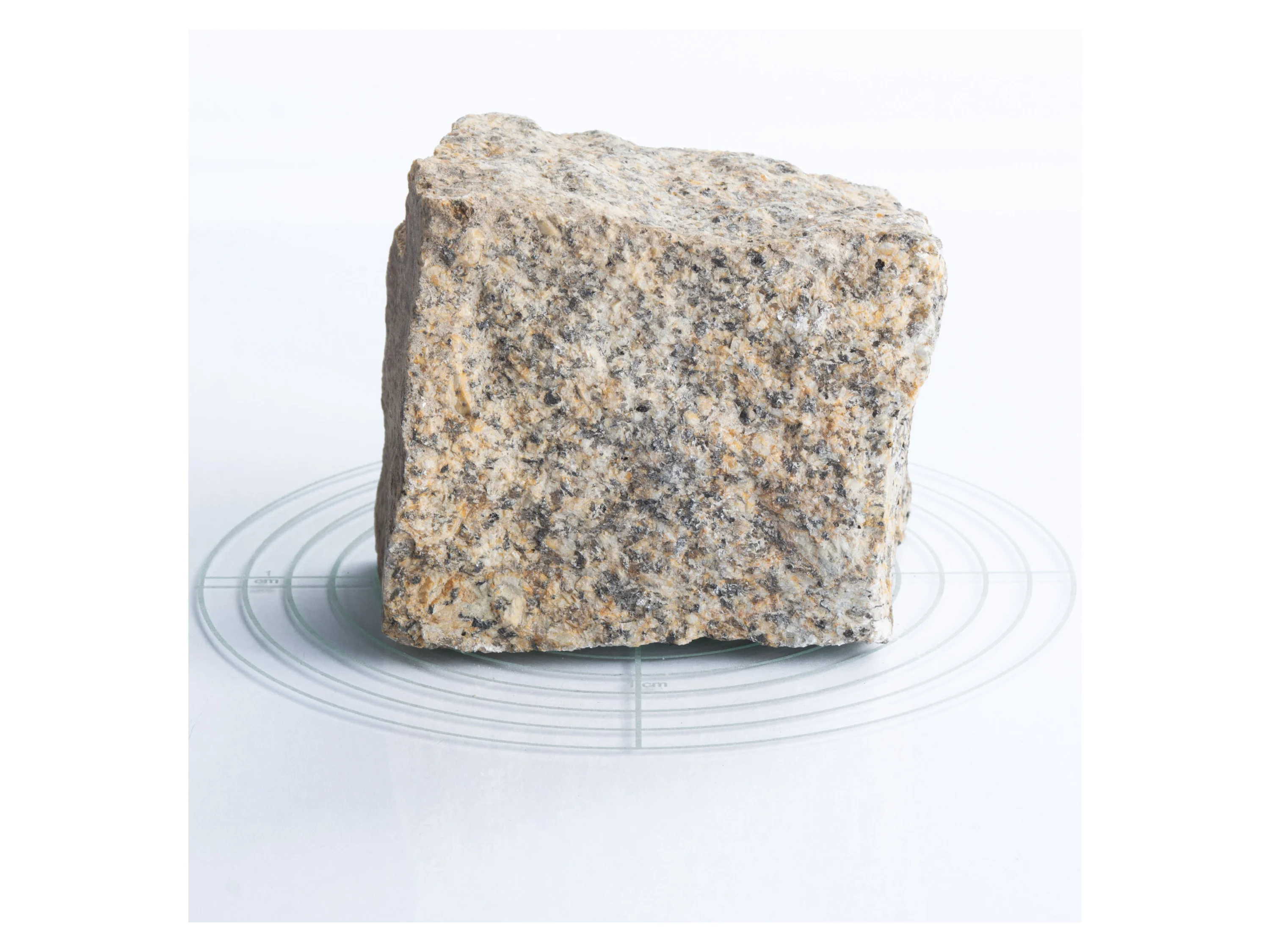 SCHICKER MINERAL Granit Pflastersteine (9x9x9 cm, 1000 kg BigBag, gelb-grau) – Bild 2 von 3