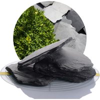 SCHICKER MINERAL Schiefer Ziersplitt (70-200 mm, 1000 kg BigBag, Schwarz)