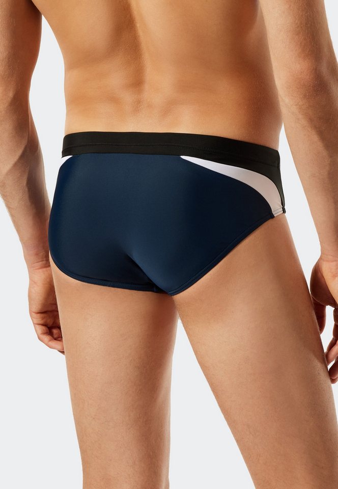 Schiesser Badeslip Nautical Active mit komfortablem Innenslip, Bindekordel – Bild 4 von 5